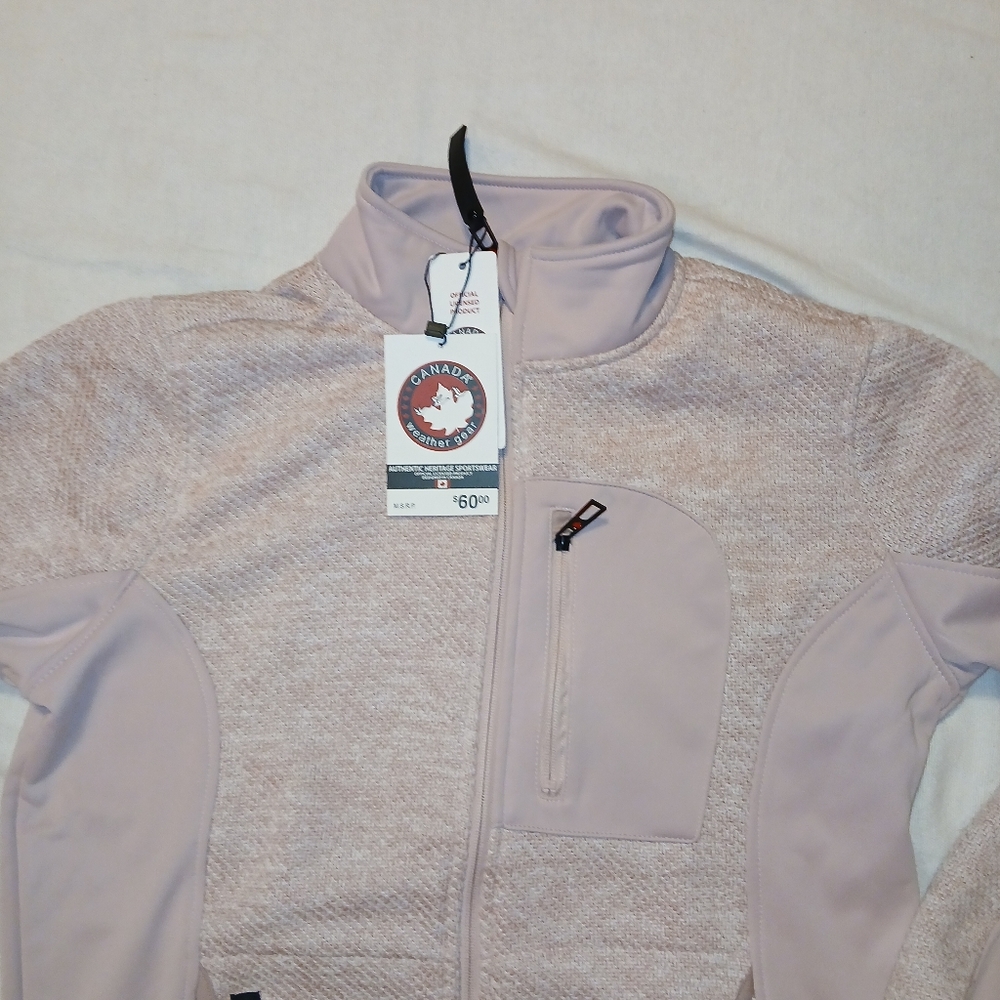 NWT Sz.L Womens Canada Weather Gear Zip Up Jacket - Picture 2 of 9